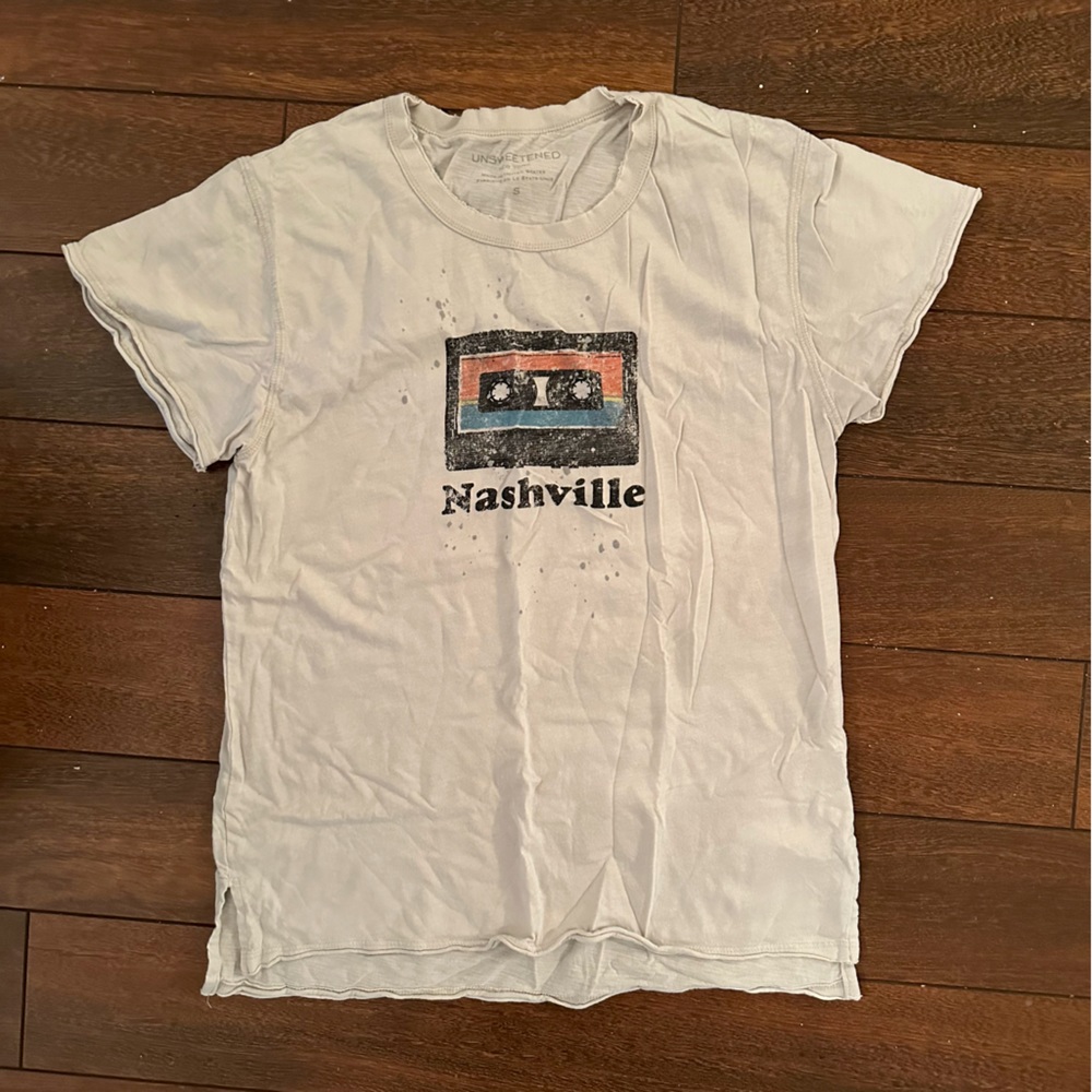 Nashville Mix Tape White Perfect Tee